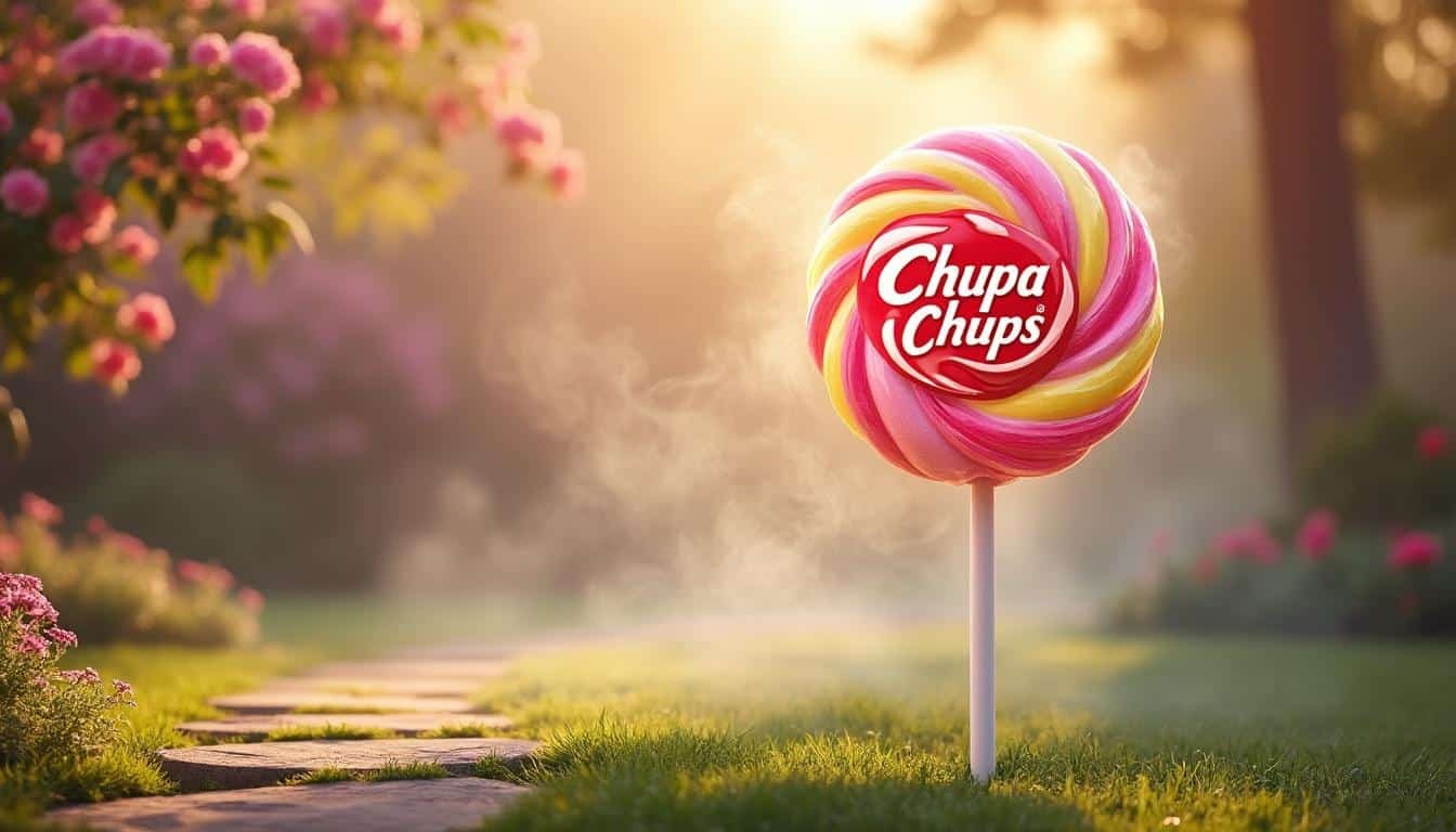 découvrez la brume chupa chups, un parfum gourmand et fruité qui évoque la douceur sucrée des célèbres sucettes. parfait pour une touche de fraîcheur et de nostalgie au quotidien.